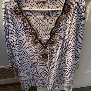 Soft Surrounding Embellished Tunic